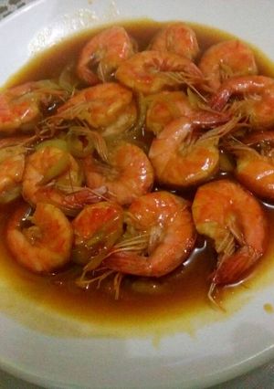Foto resep Udang saus tiram