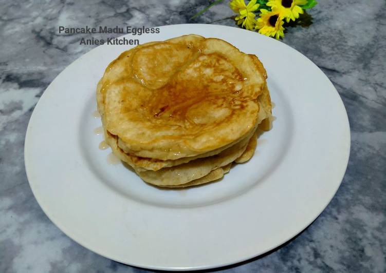 Pancake Madu Eggless