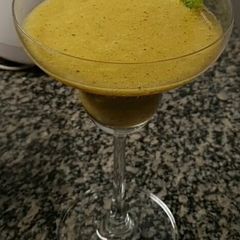 A picture of Aam Panna with Mint Twist.