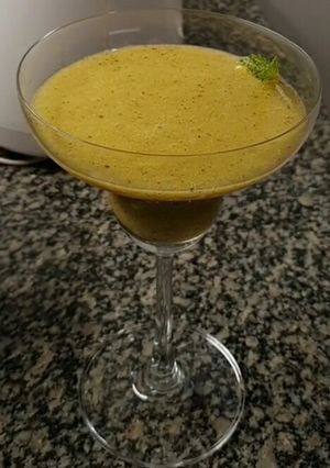 A picture of Aam Panna with Mint Twist.