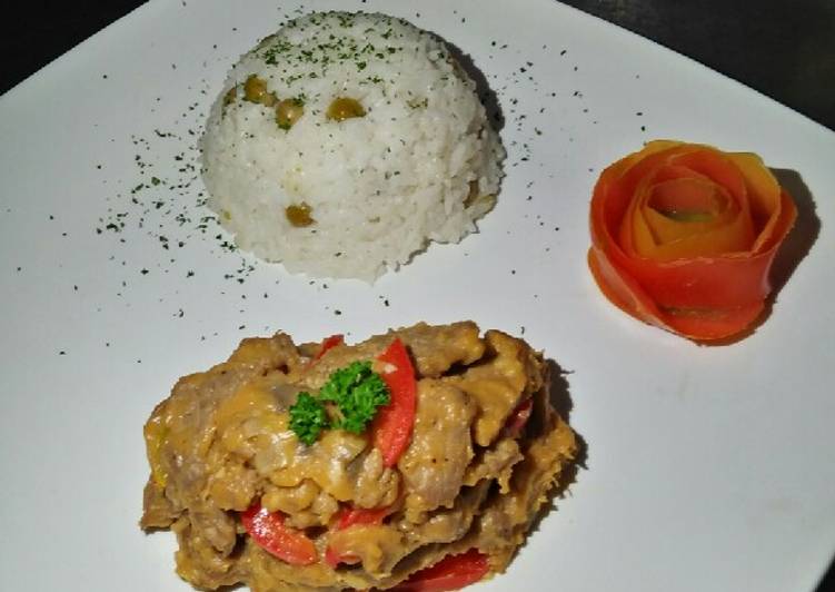 Beef Stroganof