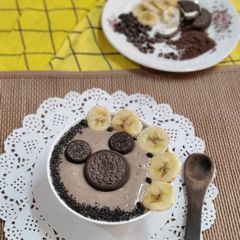 A picture of Chocolaty Smoothie Bowl 🤎🥣.