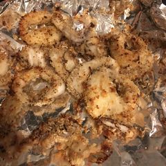 Baked Squid (pre 15 min, oven 20min) A picture of Baked Squid (pre 15 min, oven 20min).