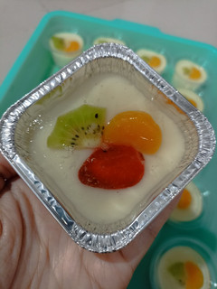 Foto resep Puding susu buah