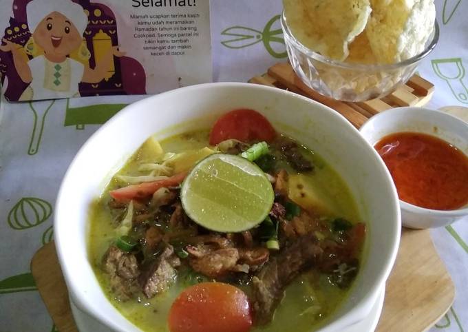 Soto Betawi Kuah Santan Susu