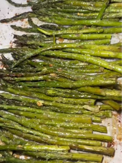 A picture of Oven Baked Asparagus.