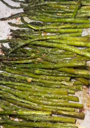 A picture of Oven Baked Asparagus.