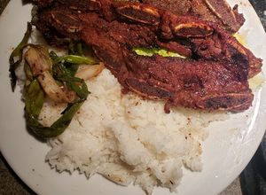 Una foto de Costillas de Res Estilo Coreano.(Jorge's receta)
