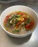 Canh ngao nấu chua