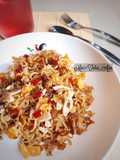 Mie Goreng Telur Asin (Kreasi indomie)