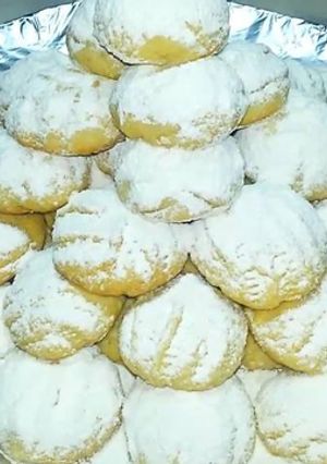 صورة لوصفة كحك العيد الذايب بدون تخمير من مطبخ ساسي