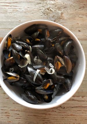 Une photo de Moules marinières
