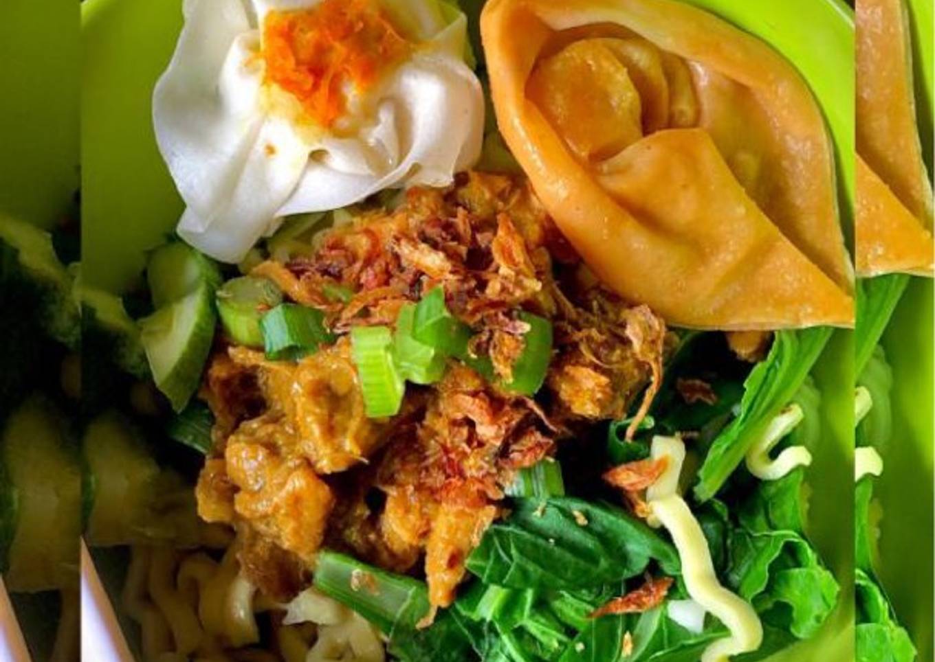 Mie ayam pangsit