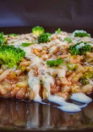 Foto di Risotto con Broccoli e crema al gorgonzola ❤️👩‍🍳🥦💕