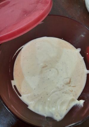 A picture of Garlic mayonnaise.