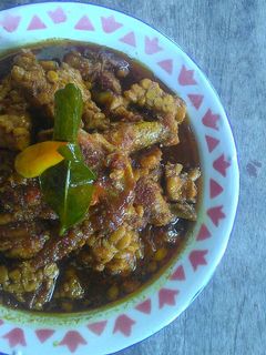 Foto resep Tempe & ayam kecap