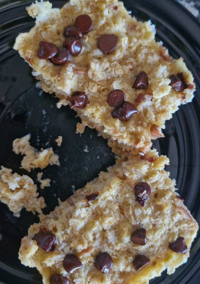 Una foto de Mini bizcocho con avena y manzana al microondas riquísimo, fácil y rápido