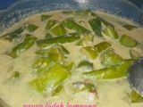 Sayur lodeh batang talas (lompong)