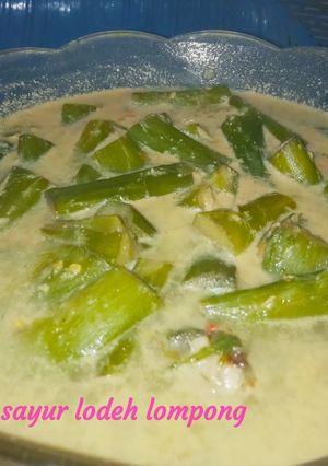 Foto resep Sayur lodeh batang talas (lompong)
