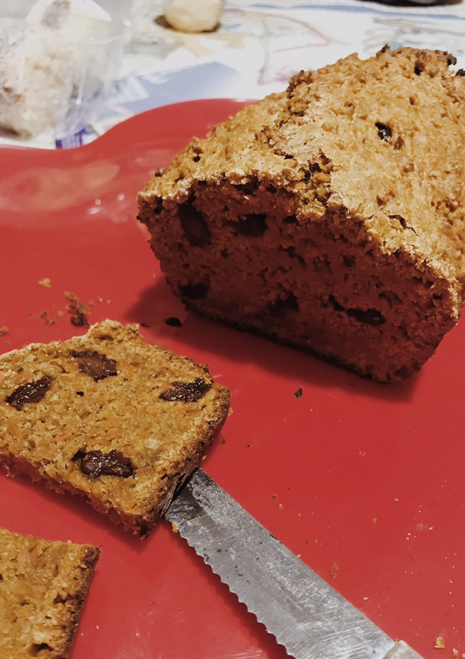 Una foto de Budín de Zanahoria (vegano)