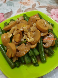 Foto resep Buncis Cah Jamur
