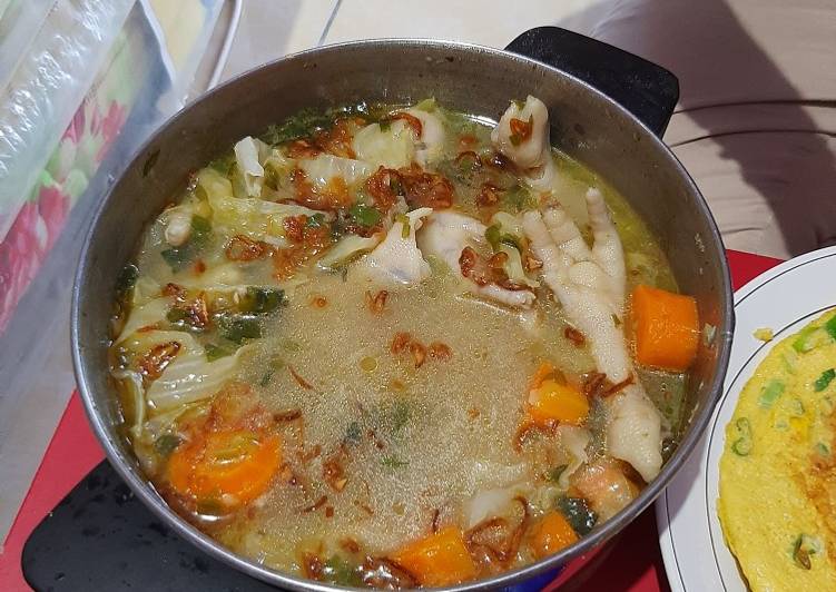 Resep Sop Ceker Simpel yang Menggugah Selera