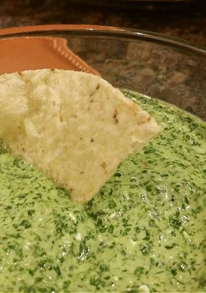 A picture of Spicy Cilantro Dip.