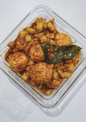 Foto resep Telur kentang sambal Ebi