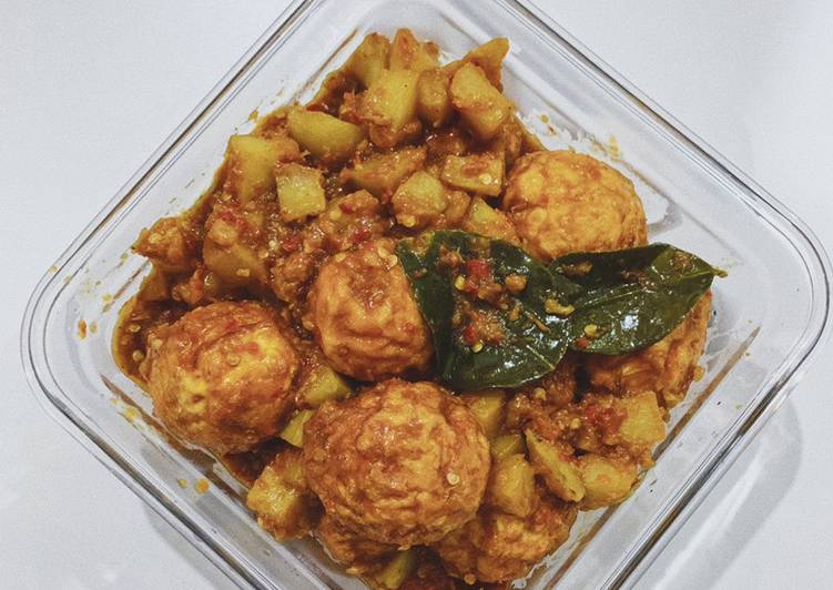 Resep Telur kentang sambal Ebi yang Bisa Manjain Lidah