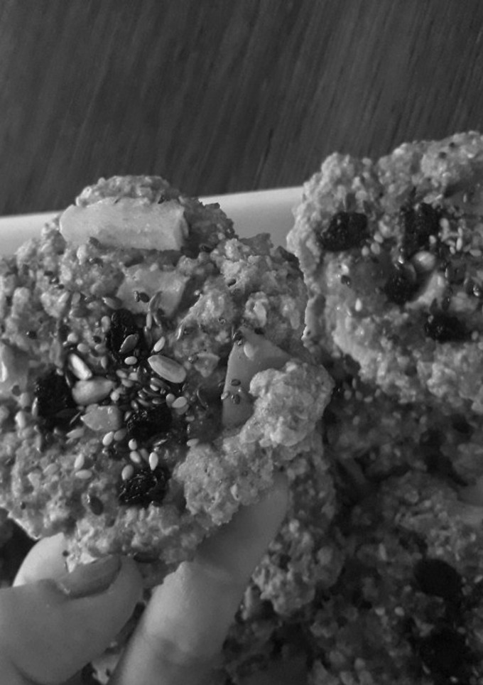 Una foto de Galletas de avena y manzana SIN AZÚCAR