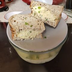 A picture of My Egg Cheese & Onion Mayonnaise.