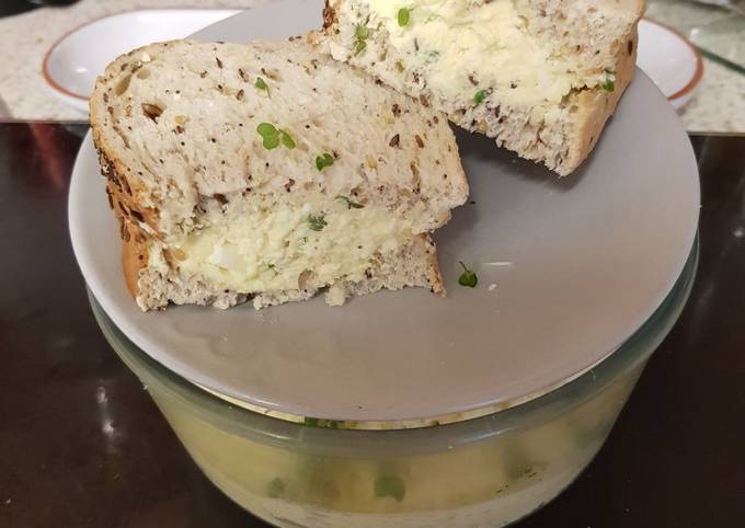 Recipe of Jamie Oliver My Egg Cheese &amp; Onion Mayonnaise