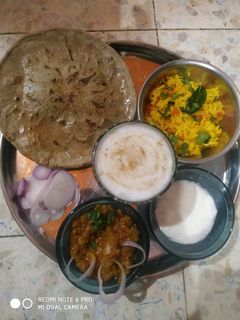 કાઠિયાવાડી ઓરો અને રોટલો રેસીપી મુખ્ય ફોટો
