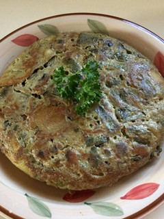 Una foto de Tortilla de verdura