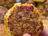 Croquetas de arroz yamaní orgánico con vegetales de estación y sin gluten 🍚