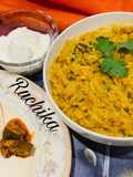 Daal palak khichadi