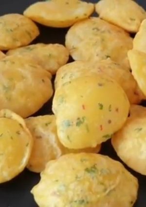 A picture of Grandma's Potato Fritters.