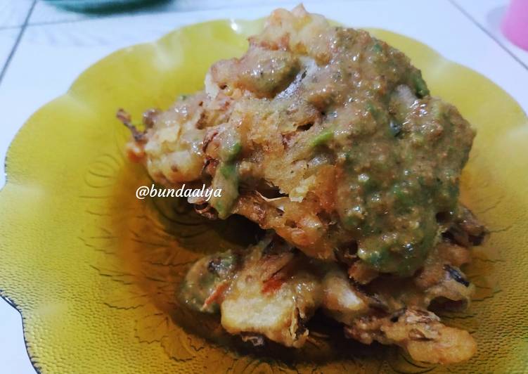 Langkah Mudah untuk Membuat Bakwan Sambal Pecel, Sempurna