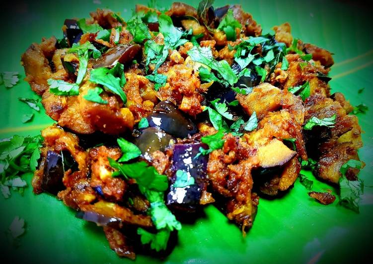 Simple Way to Prepare Perfect Brinjal Stir Fry