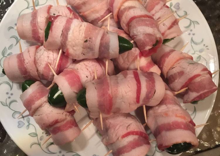 Recipe of Super Quick Jalapeño Poppers