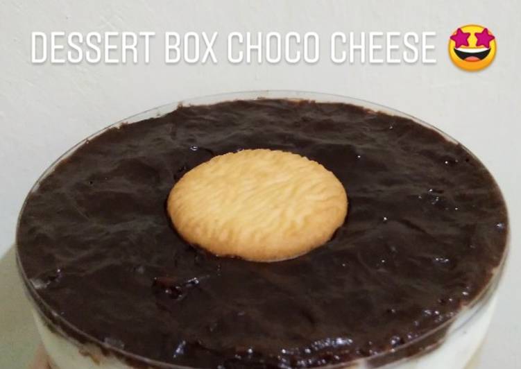 Resep Dessert Box Choco Cheese Sederhana