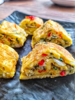 Foto resep Telur Dadar Gulung