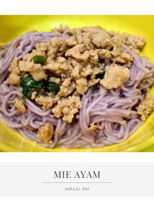 Foto resep MPASI 9m: Mie Ayam