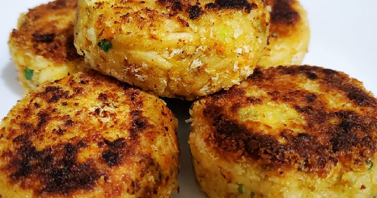 香煎蟹肉餅食譜與作法by 水晶廚房 Cookpad