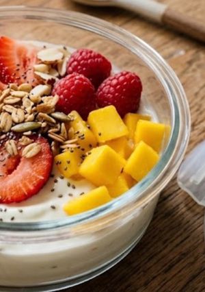 Una foto de Poke de Yogur