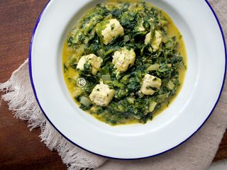 印度菠菜起司咖哩Palak Paneer
