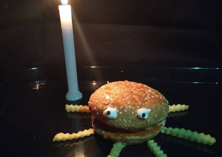 Easiest Way to Make Favorite Halloween Burger