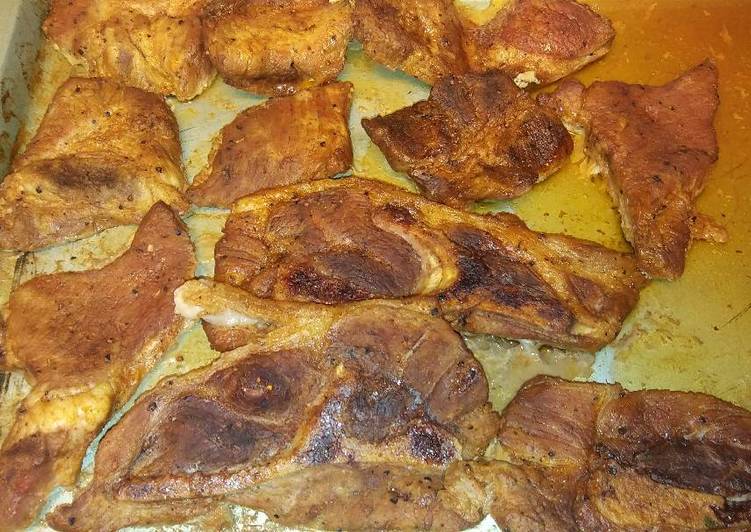 How to Prepare Appetizing Bake pork chops