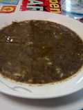 Sopa de Feijão com Arroz e Acelgas
