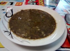 Foto de Sopa de Feijão com Arroz e Acelgas